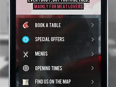 Ihopeyoulovethisshot fireworks icon icons iphone meat menu offers steak