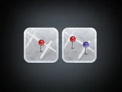 Maps Icons icons ios rebound replacement wip