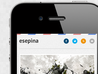 Esepinas android galaxy iphone template mobile site stock template webapp