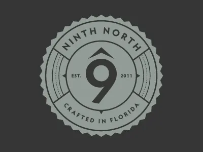 Seal 9 branding florida logo nine seal