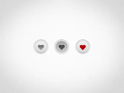 Favourite Buttons app button favorite favourite ipad ui ux web webapp