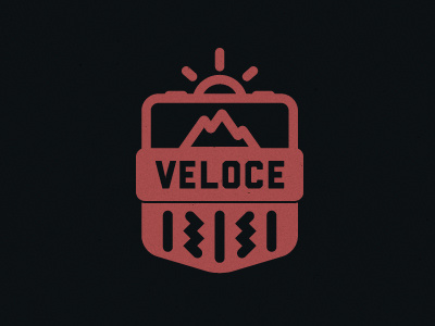 Veloce - Head Badge bike cycling head badge mountain speed sun tire