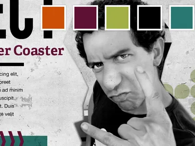 Frank Rocks! colors moodboard rock