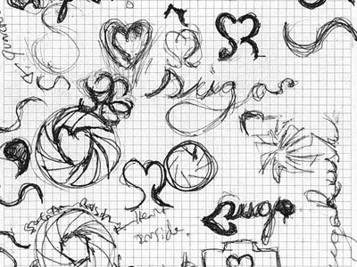 Sugar Rush Sketch logo