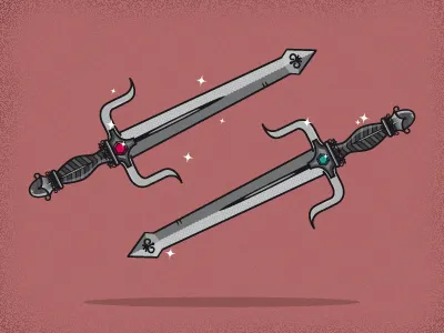 Sai illustration sai weapons