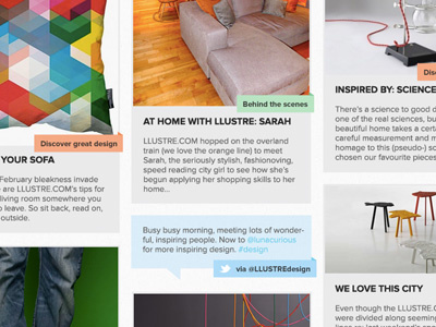 LLUSTRE Journal blog masonry web
