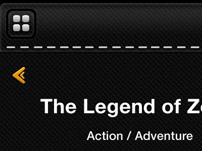 Timeline Screen (Retina) games histories ipad menu retina ui zelda