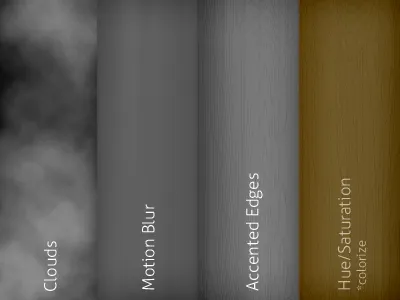 Tip: PS Wood Texture in 4 Steps photoshop texture tip wood wooden