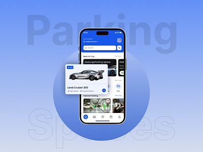 Parkinson-Parking Mobile app android app design booking car app car parking clean ui design ios app design mobile app nearby park parking parking app design parking booking parking management parking mobile app parking space rent rent parking searching parking ui ui design