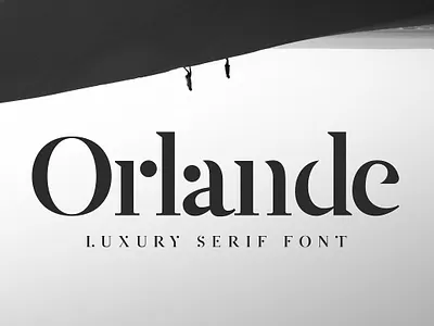 Orlande - Luxury Serif Font beautiful branding font display serif font font luxury font minimal minimal font minimalistic modern serif font orlande luxury serif font serif typeface unique font unique serif web font wedding wedding font