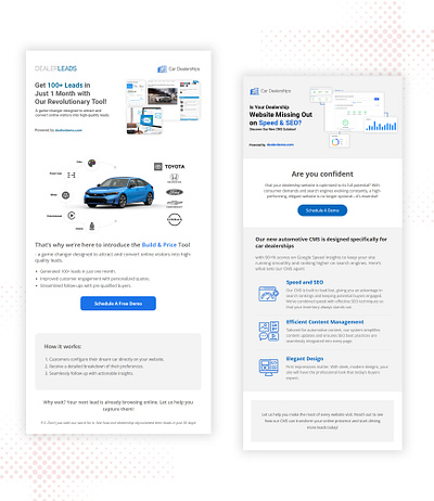 Car Email Template Designs car email template leads seo email