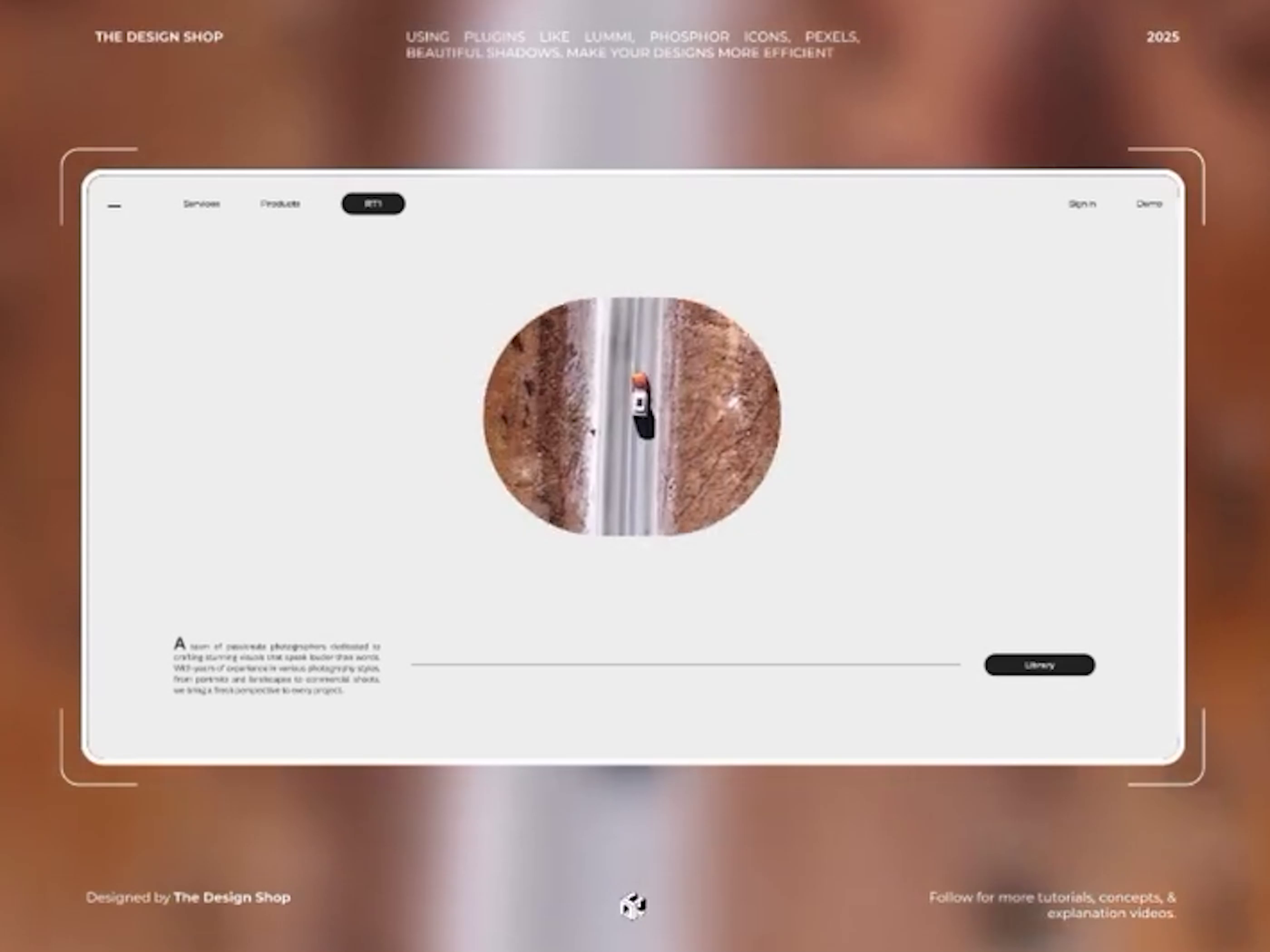 Example of Website Design | UI/UX Design