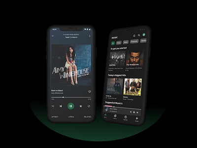 Music Player Application UI​ ui