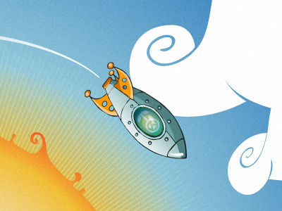 Day time travel cloud launch rocket sky sun