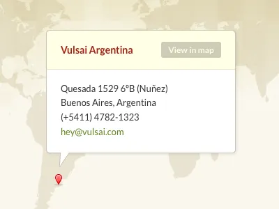 Office Pop-up box map office pointer