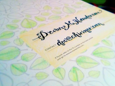 New sketchbook cursive drawing ecosystem flowy leaves lettering name pen sketchbook