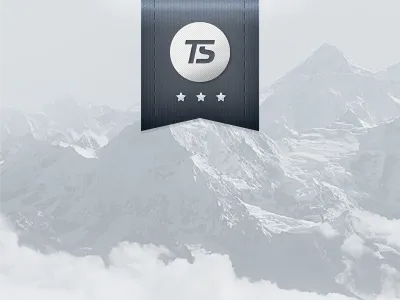 Themesociety logo ribbon semplice style force themesociety