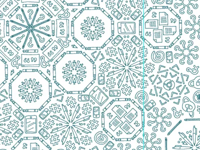 Web Writing blue pattern web writing