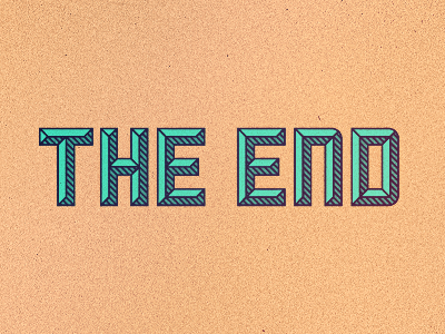 The End (Sullivan Specimen) font growcase jason jones lost type lost type co op sullivan the end