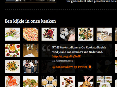 Media wall black dark gallery lightbox ui