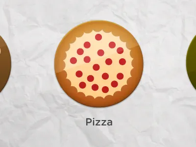 Pizza in your eye pie pizza