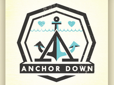 Anchordown Test3 anchor design down invitations logo studio wedding