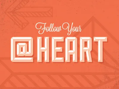 Follow Your Heart font heart lavanderia sullivan typeface valentines