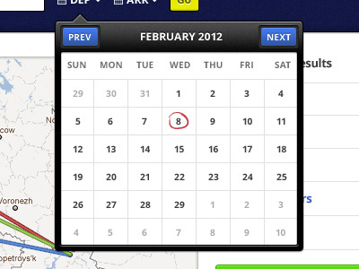 What day is it? calendar gloss ui
