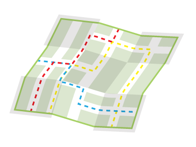 Map illustration location map