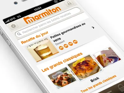 Marmiton aufeminin fireworks food iphone marmiton recipes retina display