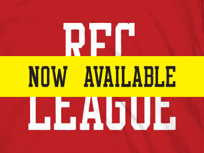 REC LEAGUE now available to purchase.