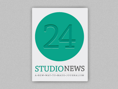 Studio News 24 Mark italy journal journalism logo magazine mark newspaper university