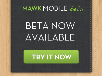 MawkMobile Beta Now Available! app iphone mobile