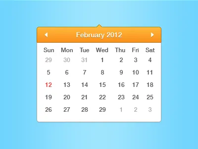 Calendar calendar dropdown viatask