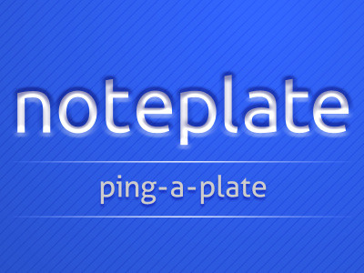 Noteplate app drivers ios license plate note plate singapore