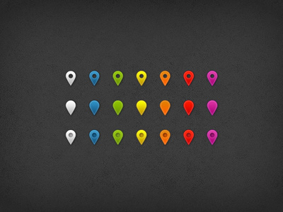 Map Pins free psd map map pins pin psd ui