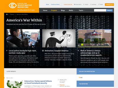 CIR - Project atendesigngroup cir design drupal gray orange responsive website white