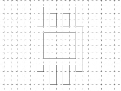 Matt Appleton Logo MATTbot Wire branding identity logo robot wireframe