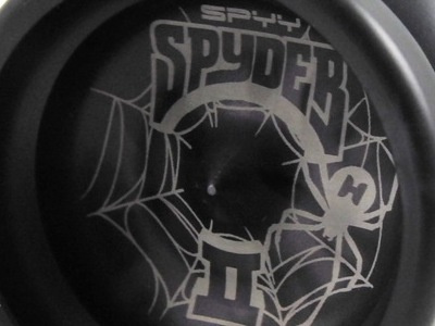 Spyder II laser engraving spyder2 spyy yo yo yoyo