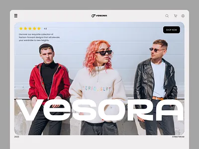 Fashion E-commerce Website 2025 anik brand clean clotch fashion landing page landing page design men modern trend ui web design website women