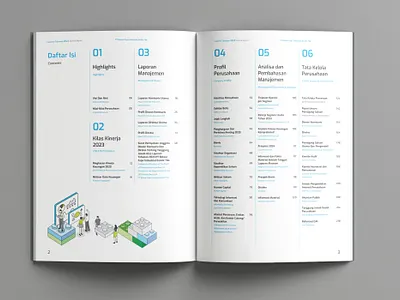 BeFa Annual Report 2023 annual report blue book book design book layout corporate ecology financial flat go green green illustration infographic layout lego publication sustainability sustainability report table of contents vector