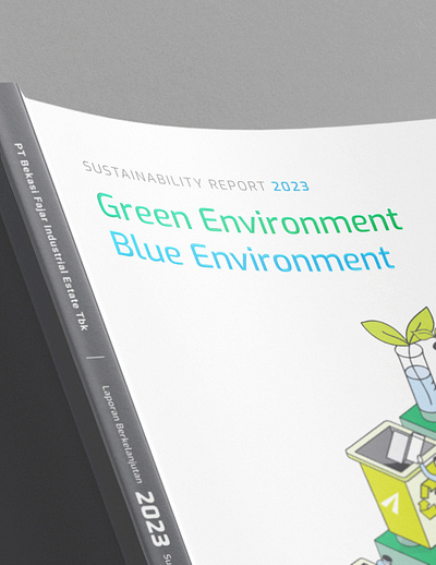 BeFa Sustainability Report 2023 annual report blue book book cover book design cover design ecology graphic design green illustration infographic layout lego minimalist publication sustainability sustainability report typography