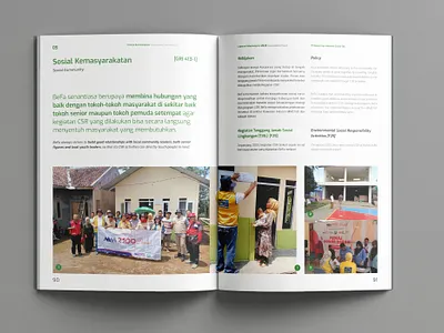 BeFa Sustainability Report 2023 annual report book book design csr ecology go green graphic design green illustration infographic layout publication sustainability sustainability report typography