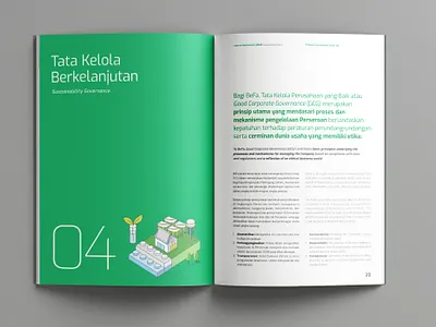 BeFa Sustainability Report 2023 annual report book book design ecology flat go green graphic design green illustration infographic layout lego minimalist publication sustainability sustainability report vector