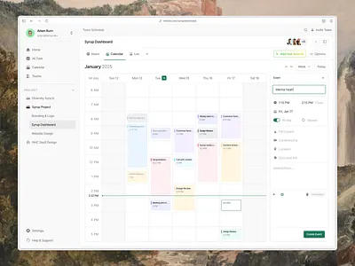 Refacto design landing page product design ui ux web app