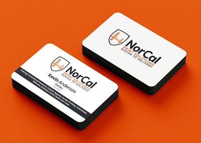 Business Card Design for NorCal Print Solutions adobe adobeillustrator adobephotoshop branding businesscard businesscarddesign graphicdesign mockup namecard stationary visitingcard