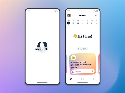 Outlet App - Light Mode ixd product design ui ux