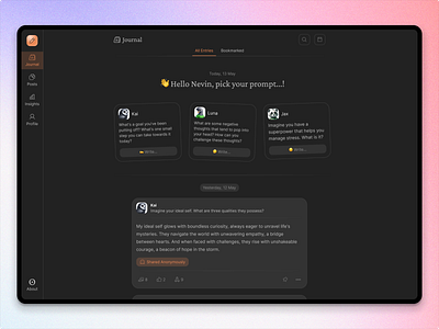 Jottle - Homepage ixd product product design ui ux