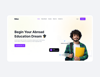 Education app design figmadesign illustration ui designer ui ux uidesign ux