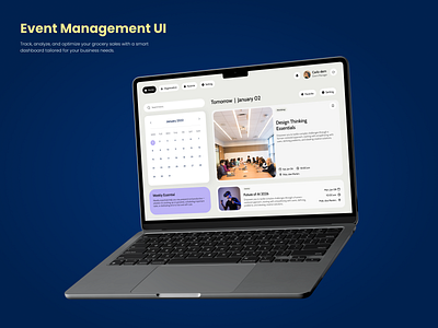 Event Management Web App Dashboard app design application development event management figma mobile apps online system photoshop ui design ux design web app website